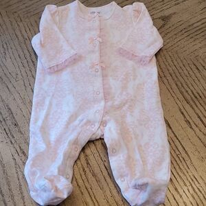 Little me 3 month girls onsie. NWOT.